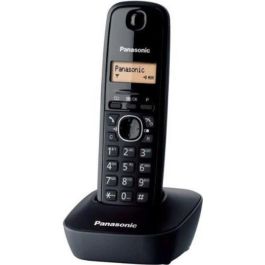 Panasonic KX-TG1611FRH Solo Teléfono inalámbrico sin contestador automático Negro