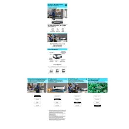 HP OfficeJet Pro 9110b Impresora Profesional de Inyección de Color para Oficinas Distribuidas y Fuerzas Laborales Híbridas