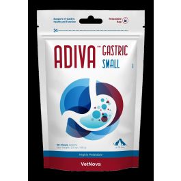 Vetnova Adiva Gastric Small 30 comprimidos masticables para perros y gatos hasta 5 kg con Bentonita y Magnesio Precio: 24.5899995. SKU: B1BJ7ZXF8J