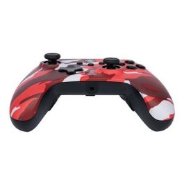 Enhanced Mando Con Cable Xbox Camuflaje Rojo POWER A 1525942-01