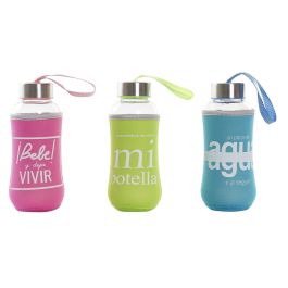 DKD Home Decor Botella Azul Rosa Cristal 6.5 x 16.5 x 6.5 cm (12 Unidades) Precio: 16.50000044. SKU: B194VFR7TP