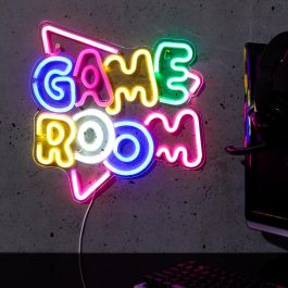 Home Deco Factory Neón Led Usb "Game Room" Decoración