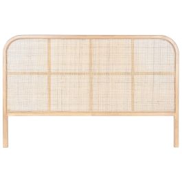 Cabecero de Cama Home ESPRIT Natural Madera de caucho 180 x 3,5 x 120 cm Precio: 245.50000002. SKU: B1JP7454P9