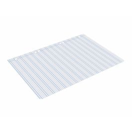 Recambio Liderpapel Cuarto Pautaguia 100 Hojas 75 gr Cuadriculado Pautado 3 mm Con Margen 6 Taladros