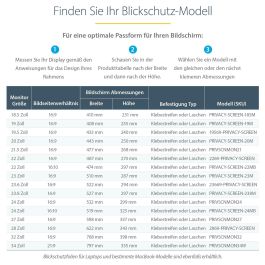 Filtro de Privacidad para Monitor Startech PRIVACY-SCREEN-24MB