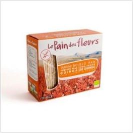 LE PAIN DES FLEURS Cracker Quinoa Bio Sin Gluten Vegano 150g - Fuente Fibra y Hierro Precio: 5.5. SKU: B15PFBBVP4