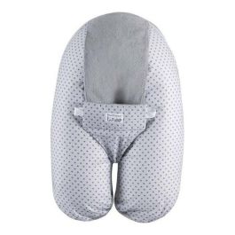 Tineo Multirelax Cojín de Maternidad Escalable y Transformable para Bebé, Esponja Gris y Lunares - Desde el Nacimiento Tineo Multirelax Cojín de Maternidad Escalable y Transformable para Bebé, Esponja Gris y Lunares - Desde el Nacimiento