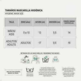 Mascarilla higiénica reutilizable homologada looney tunes