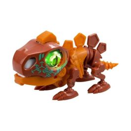 Bizak Biosaurus Cyberpunk Pack Individual 1 Juguete Electrónico que se abre el huevo para construir criatura con luces y sonidos