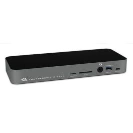 OWC Thunderbolt 3 Dock Estación Base 14 Puertos con 2x TB3, 5x USB 3.1, USB-C, Mini DP, Ethernet, SD, Audio, 85W PD