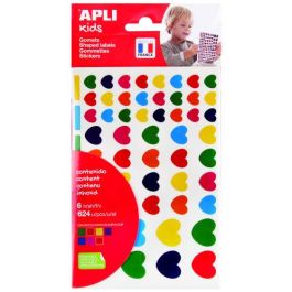 Apli 19720 Bolsa de Gomets Corazones Surtidos, 624 Unidades, Ideal para Decorar y Manualidades Precio: 8.90000012. SKU: B1BP8GP7MJ