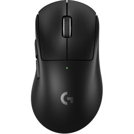 Logitech G PRO X SUPERLIGHT 2 DEX - Ratón gaming inalámbrico óptico - 5 Botones - Ergonómico para diestros - USB - Negro