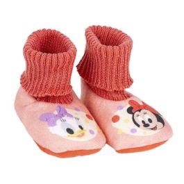 Cerdá t021 Zapatillas de Casa tipo Bota Minnie Mouse Rosa Talla 21