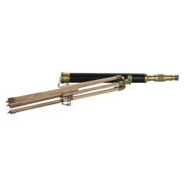 Telescopio Vintage DKD Home Decor Marron Dorado 40 x 70 x 63 cm Telescopio Vintage DKD Home Decor Marron Dorado 40 x 70 x 63 cm