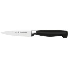 Zwilling 35145-000-0 - Juego de Cuchillos de Chef, Pan, Pelar con Tijeras y Bloque de Esche - Acero Inoxidable