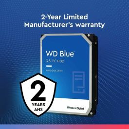 Western Digital WD20EARZ Disco Duro Interno Blue 2TB 5400RPM 64MB Cache 3.5" SATA III para PC