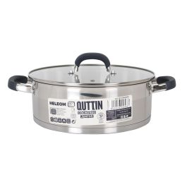Cacerola de Acero Inoxidable 26 cm 4.7L Quttin (4 Unidades) Cacerola de Acero Inoxidable 26 cm 4.7L Quttin (4 Unidades)