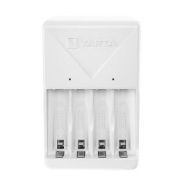 Varta Cargador de Pilas 2 ó 4 AA/AAA y 4xAA 2100 mAh Blanco Varta Cargador de Pilas 2 ó 4 AA/AAA y 4xAA 2100 mAh Blanco