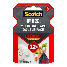 Cinta doble cara de montaje para interiores extreme, 19mmx1,8m, máx 12 kg
