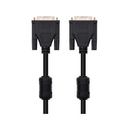 Cable Dvi Nanocable Dual Link 24+1-M-M Color Negro Longitud 3 M