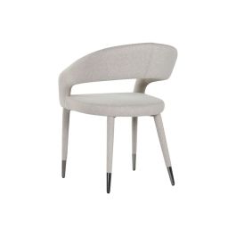 Silla Moderno DKD Home Decor Beige 60 x 81 x 57.5 cm