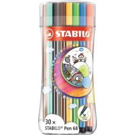 STABILO Pen 68 rotulador Medio Multicolor 30 pieza(s) Precio: 33.4999995. SKU: B1JM45784E