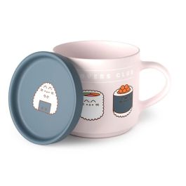 Puckator Juego de Taza y Posavasos el Gato Amante del Sushi Pusheen Porcelana Precio: 12.94999959. SKU: B1GRTNP7SC