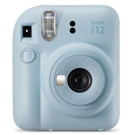 Fujifilm Instax Mini 12 Cámara Instantánea con Flash, Azul Pastel Precio: 104.49999956. SKU: S7822139