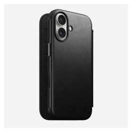 Nomad Modern Leather Folio para iPhone 17 - Funda tipo cartera con cuero, compatible con MagSafe, 3 bolsillos para tarjetas, protección contra caídas, Negro Precio: 58.4309. SKU: B1CE9TNBH6