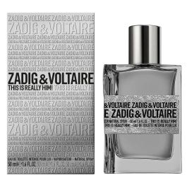 Zadig & Voltaire THIS IS REALLY! HIM Eau de Toilette para Hombre 50 ml Vaporizador. Fragancia Amaderada, Oriental, Ámbar.