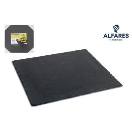 Bandeja Pizarra 30x30 cm Alfares - Santa Clara (12 Unidades) Precio: 46.99668919. SKU: B18W64C38K
