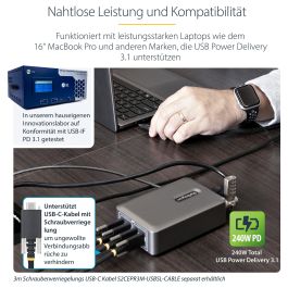 Cargador para Portátil Startech 424DEU-USB-C-CHARGER