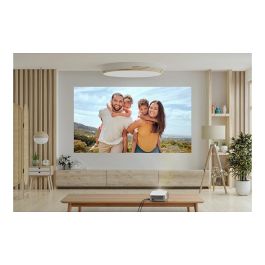 Optoma ML1080ST Proyector DLP Láser Full HD 1080p, Ultraportátil Tiro Corto, 1200 Lúmenes, Corrección Automática ToF, 3000000:1 Contraste, USB-C, 1 kg