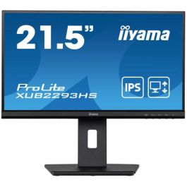 Iiyama ProLite XUB2293HS-B3 Monitor 21.5" IPS Full HD 1920x1080 100Hz 3ms Mate 1x VGA 1x HDMI 1x DP Negro Precio: 131.50000006. SKU: B16KCX2SH8