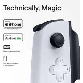 Backbone One PlayStation Edition BAC1720488426645 - Gamepad Con Cable Lightning o USB-C para iPhone - Blanco