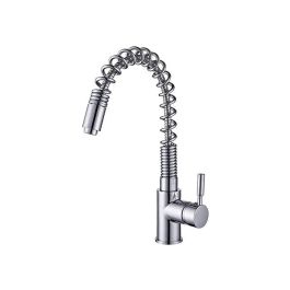 Grifo de cocina mezclador ROUSSEAU Tiki - Sin ducha de mano - Cromo Precio: 96.49999986. SKU: S7108601