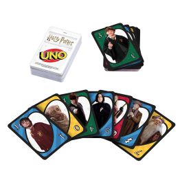 UNO Juego de Cartas Harry Potter FNC42 Mattel Games