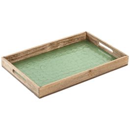 DKD Home Decor Bandeja Moderna Verde Natural de Madera de Mango Lacada 27x4.5x43.5 cm Colección National Green Precio: 16.68999948. SKU: B1GTRDRRGK