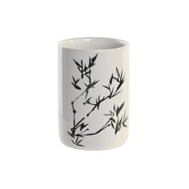 DKD Home Decor Vaso Oriental de Gres Blanco y Negro 7.6 x 11 x 7.6 cm Precio: 3.95000023. SKU: S3041725