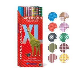 Papel De Regalo Rollo Sadipal Gran Formato Xl 1X2 M (Caja De 50) Todo Año Precio: 126.89999993. SKU: B146LPG576