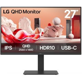 LG Monitor 27BA65QB-B 27 Pulgadas QHD IPS 100Hz Precio: 213.88999995. SKU: B1KCMKEN7K