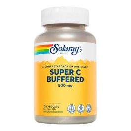SOLARAY Super C Buffered 500mg, Vitamina C Acción Retardada, con Escaramujo y Acerola, 100 Cápsulas Precio: 19.8899998. SKU: B18SDL7PV5