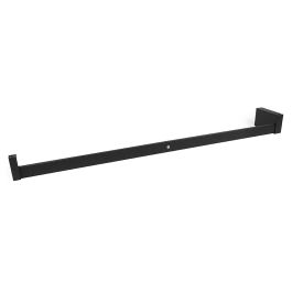 Emuca Barra para armario con luz LED Castor, batería extraible y sensor de movimiento, L1.008mm, Plástico y aluminio, Pintado negro texturizado