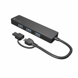 Hub USB Natec NHU-2023 Negro Hub USB Natec NHU-2023 Negro