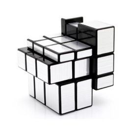 Cubo Rubik Qiyi Mirror 3x3 Plata Cubo Rubik Qiyi Mirror 3x3 Plata