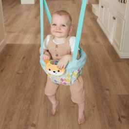 Infantino 303117 Saltador de Puerta Zorro 2 en 1 con Sonidos y Luces