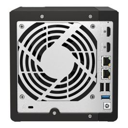 QNAP TS-453E Servidor NAS 4-Bahías, Intel Celeron J6412 Quad-Core 2.6GHz, 8GB RAM, 4GB Flash, 2x2.5GbE, RAID, QTS 5.0, 3 años garantía, para almacenamiento y backup