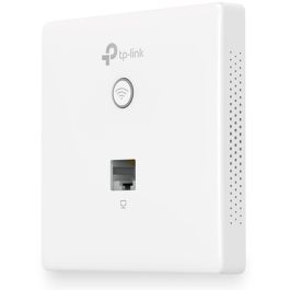 TP-Link EAP115-Wall Omada Punto de Acceso Wi-Fi de Montaje en Pared 300 Mbps 2.4 GHz con PoE Pasivo y Antena Interna, Blanco