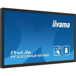 iiyama TF3239AS-B1AG Monitor Táctil de 31.5" Full HD IPS M-Touch (40 Puntos) con 2xHDMI y DisplayPort