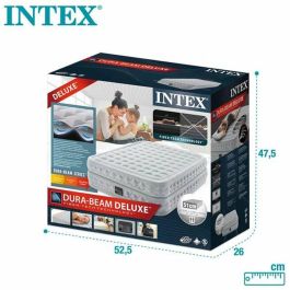 Cama Hinchable Intex Queen Supreme Air-Flow Fiber-Tech 152 x 50,1 x 203 cm Cama Hinchable Intex Queen Supreme Air-Flow Fiber-Tech 152 x 50,1 x 203 cm